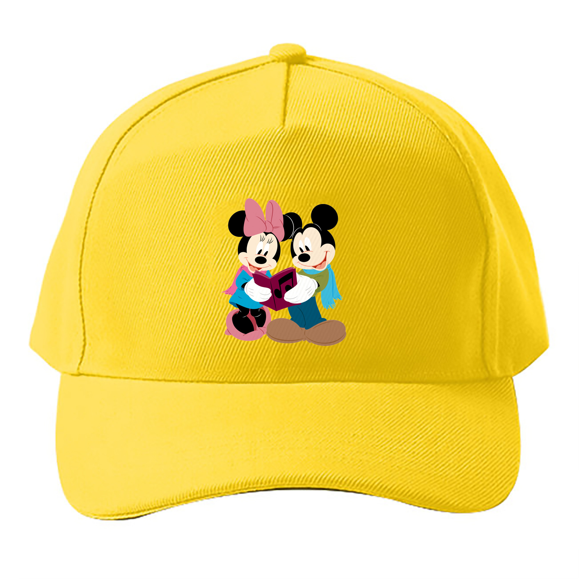 （画像用） ミッキーマウス Mickey Mouse ベースボールキャップ 綿100％ 男女兼用 帽子 スポーツ